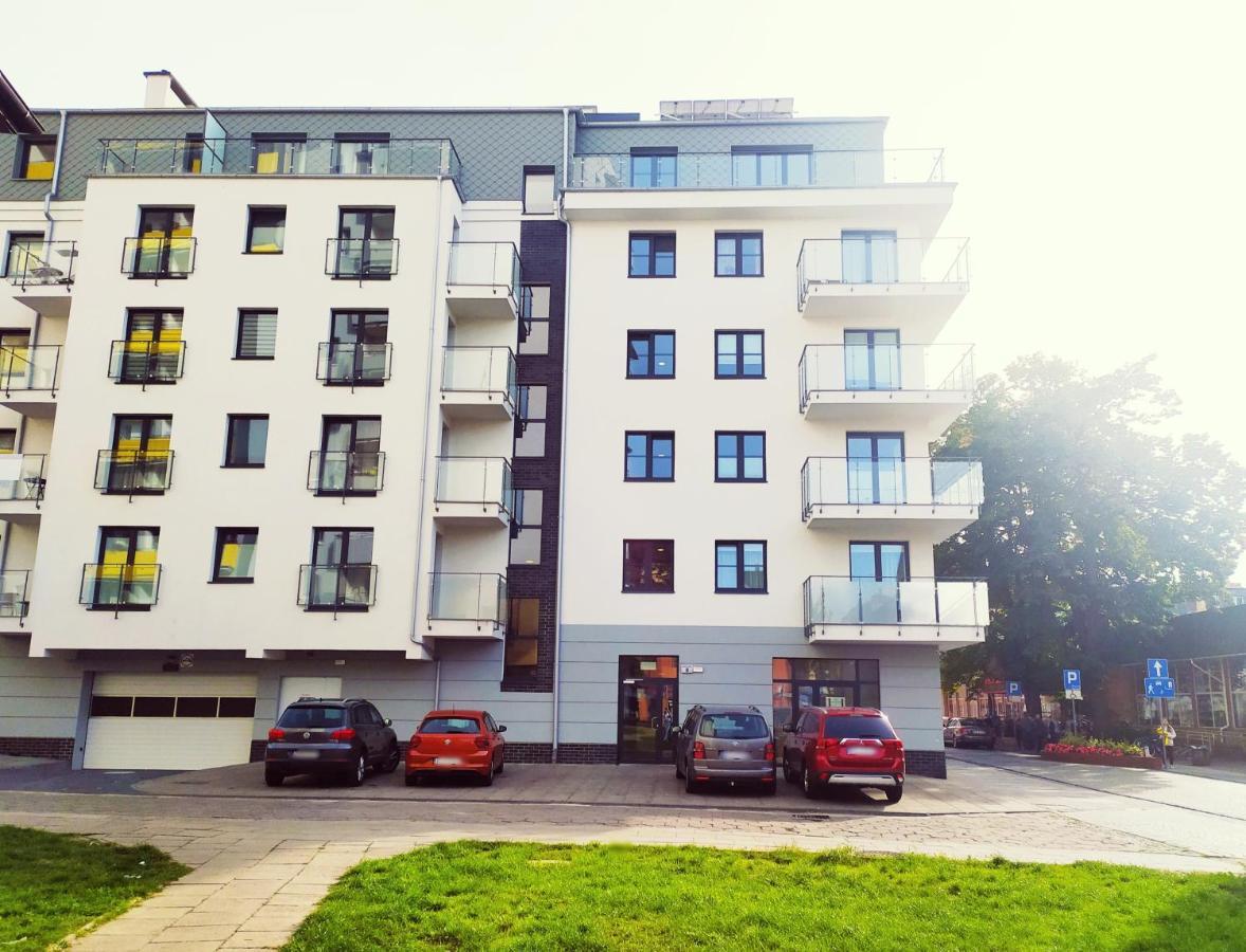 Apartament Niebieski Apartment ชวีโนวิชแจ ภายนอก รูปภาพ